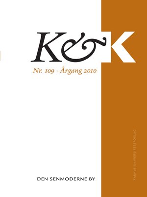 cover image of K&K 109